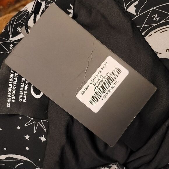 Killstar - Astral Light High Low Maxi Skirt [PLUS] 3X NWT - Picture 10 of 13